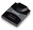 a black and grey d-link router