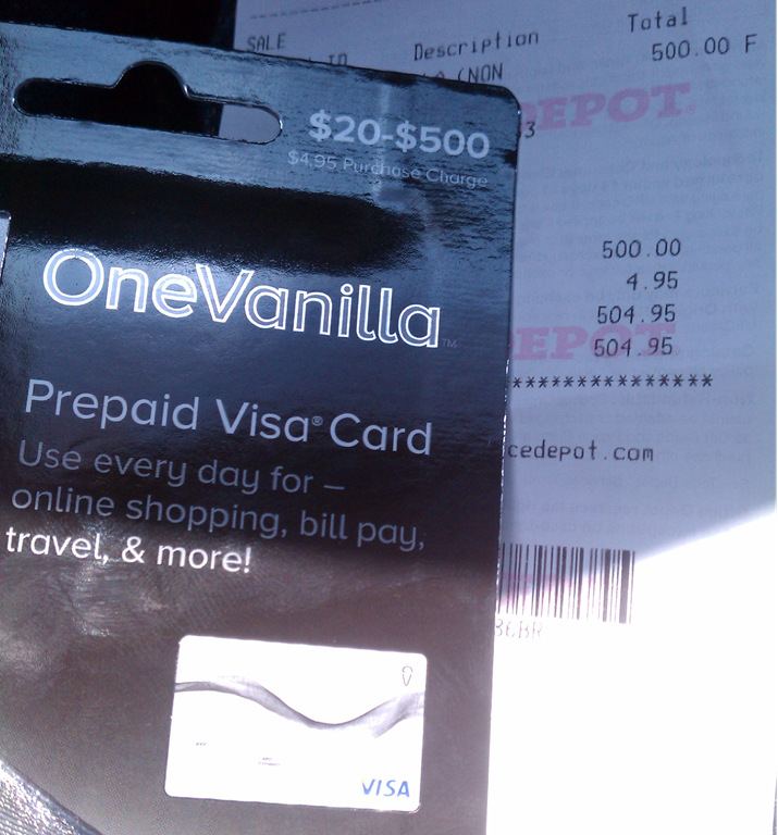 Visa Gift Card, Vanilla, $20 $500 1 Ea, Shop