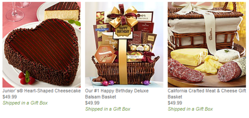 a collage of a gift basket