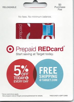 Target Prepaid REDcard