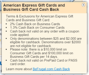 amex business gift cards