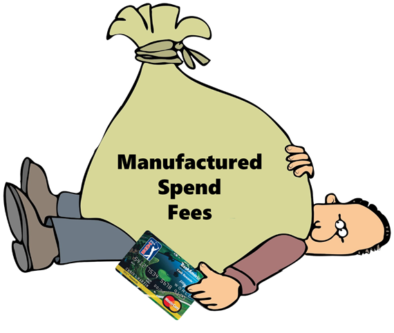 paying to manufacture spend