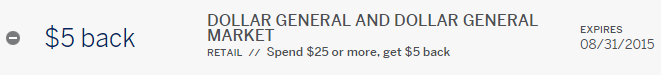 dollar general amex offer