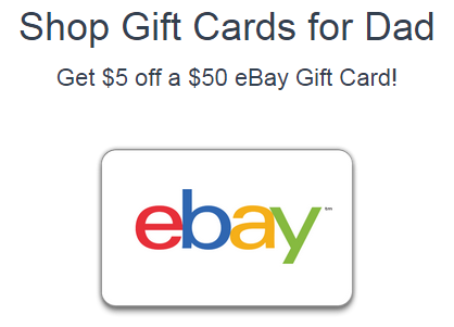 a white gift card with text and colorful text