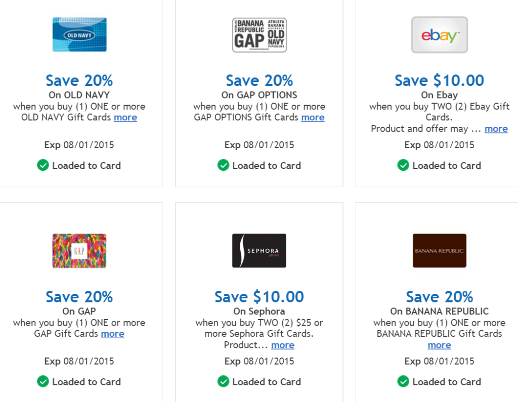kroger gift card coupons july 2015