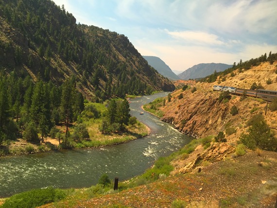 California Zephyr Colorado River