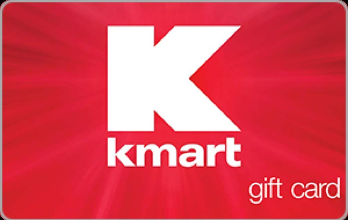 a red and white gift card