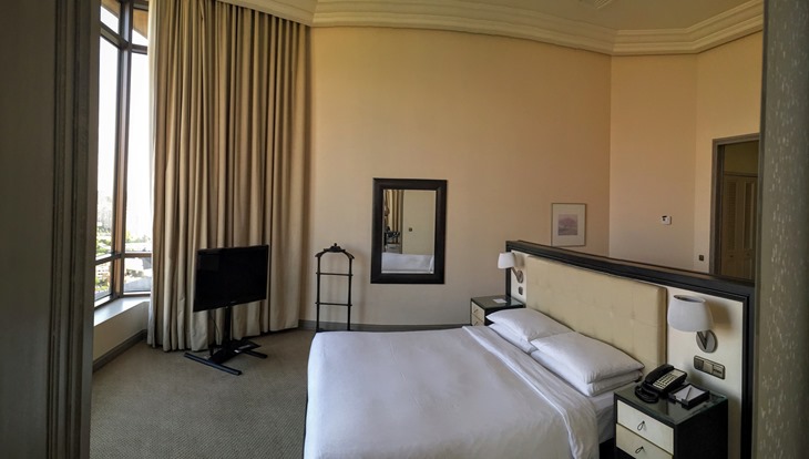 Grand Hyatt Diplomatic Suite Bedroom Santiago Chile
