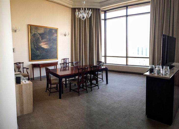Grand Hyatt Diplomatic Suite Dining Room Santiago Chile