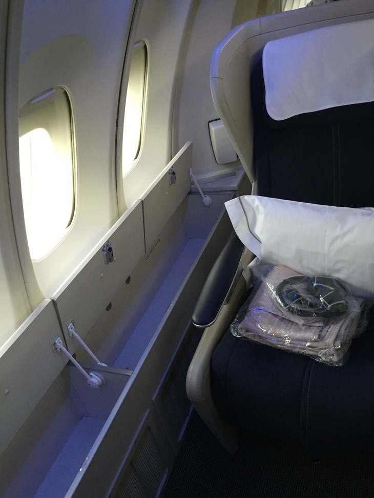 AA vs. BA business class: BA window seat