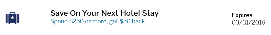 amex offers hotels
