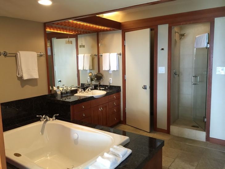 Hyatt Carmel Highlands Master Bathroom