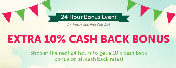 topcashback 10 percent bonus