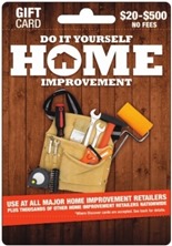 Home Improvement Gift Card