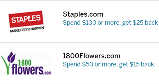 Staples Amex Offer