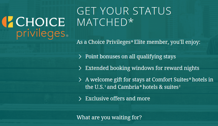 Choice Privileges Status Match