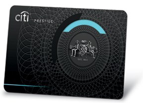 a black and blue gift card
