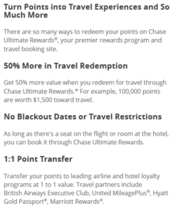 Chase Sapphire Reserve App Landing Page Details Travel