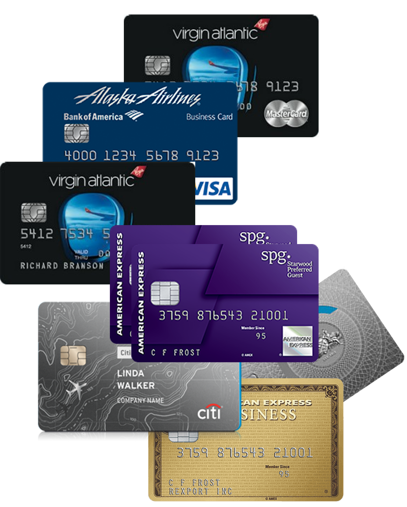 8 credit cards