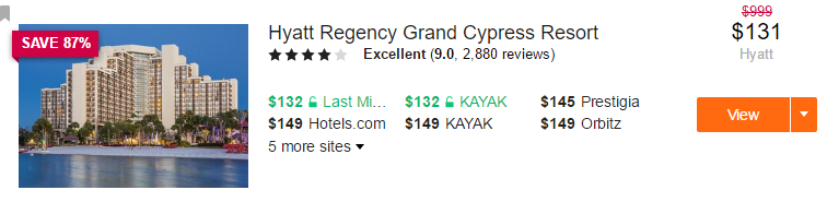 Greyhound Hotel Hyatt GC Kayak