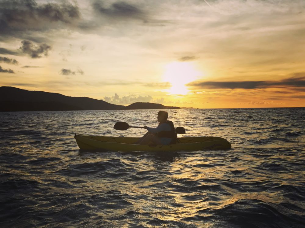 Necker Island Sunset Kayak