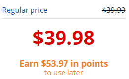 a screenshot of a price tag