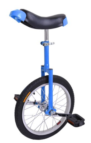 "I guess I don't really need a unicycle, but I got a great price!"