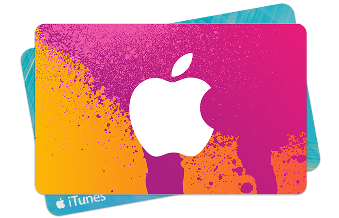 a pink and orange gift card
