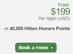 Hilton HHonors no points and cash