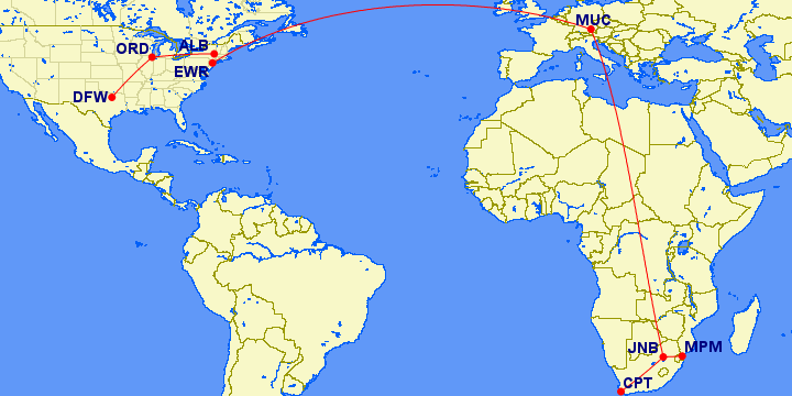 United award routing rules