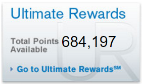 Ultimate Rewards Balance Greg
