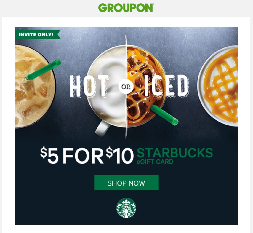 Groupon Starbucks