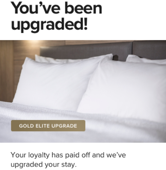 Marriott Mobile App Youve Been Upgraded square