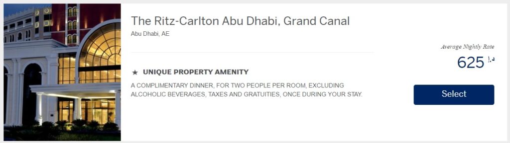 Ritz-Carlton Abu Dhabi FHR