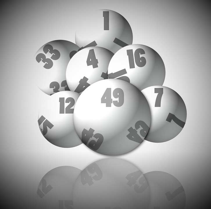 a group of balls with numbers