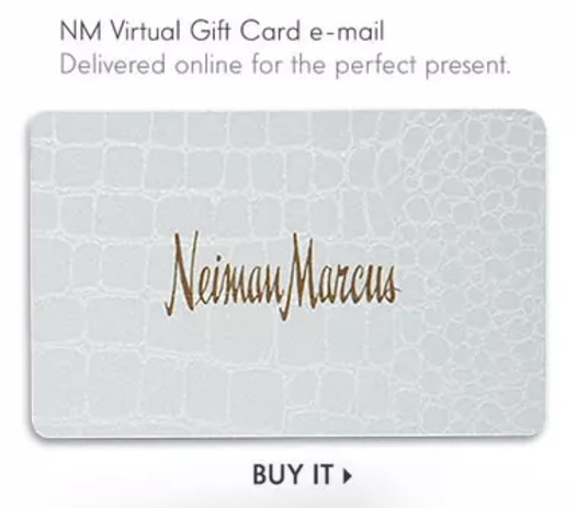 a white gift card with gold text