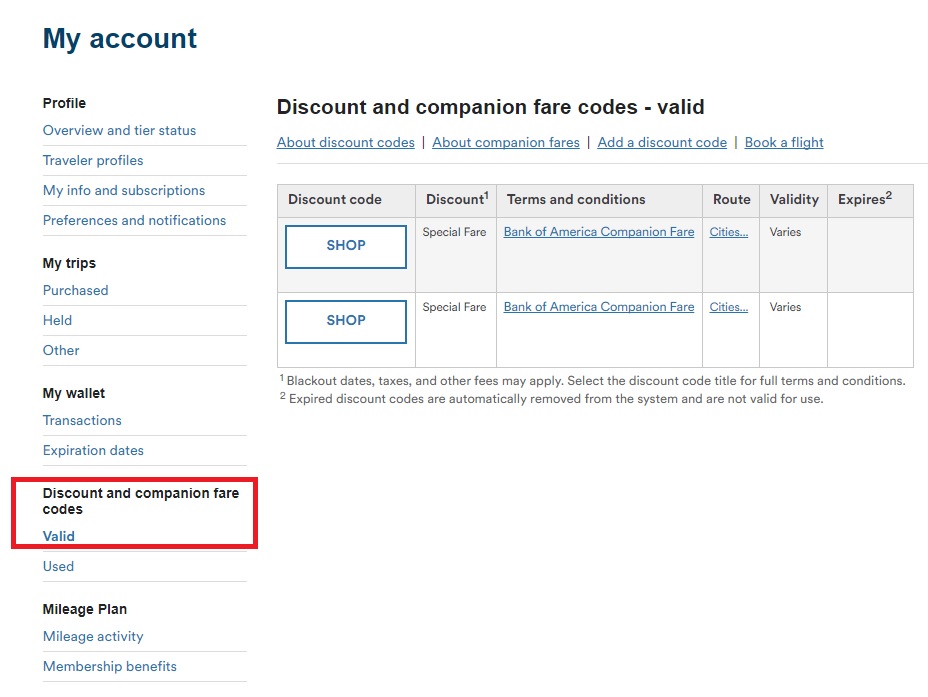 a screenshot of a discount code