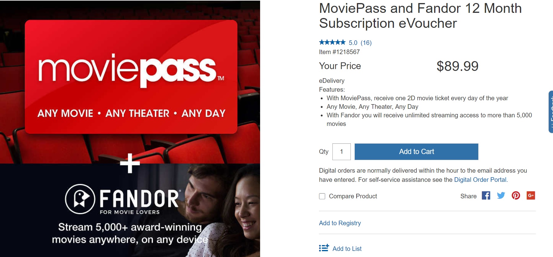 a screenshot of a movie pass