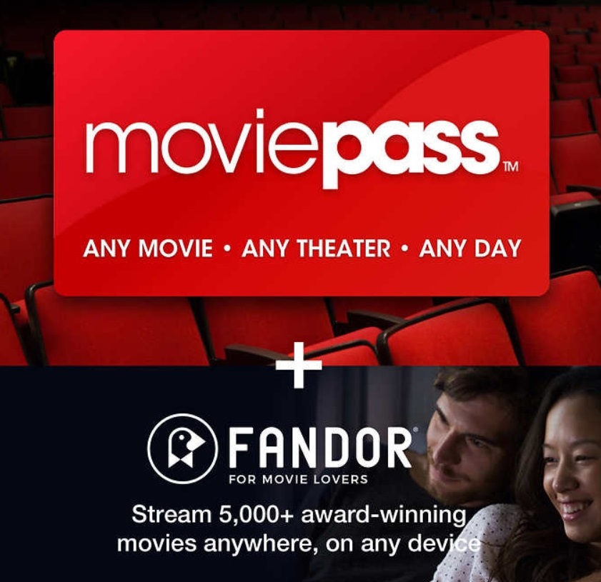 a movie pass and fandor movie tickets