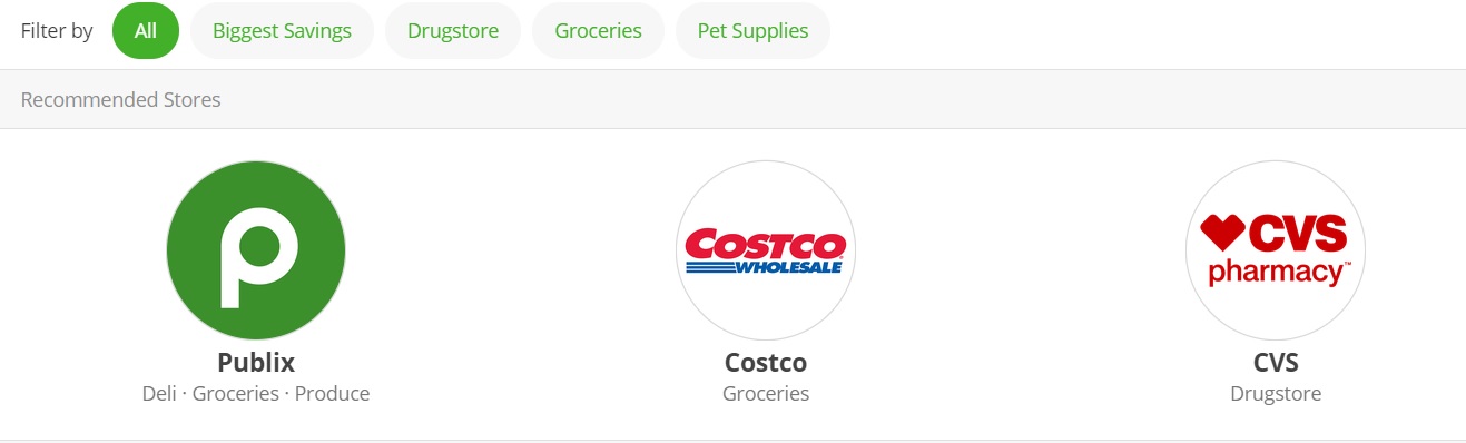 a screenshot of a grocery store