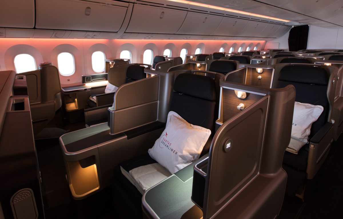 Book now! Qantas Business Class to Australia from 55K each way