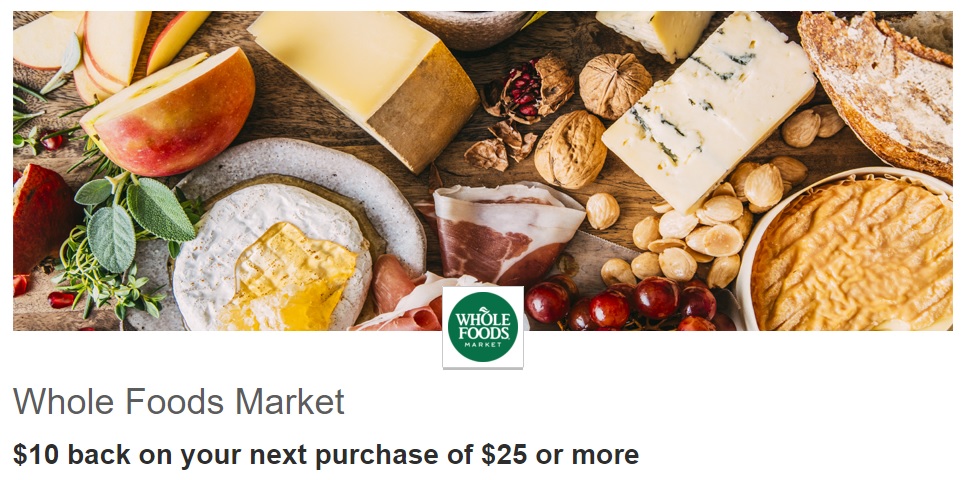 Whole Foods Chase Offer