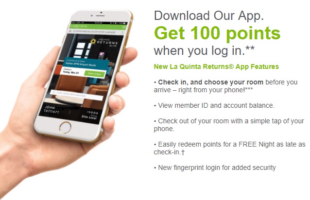 La Quinta Returns App