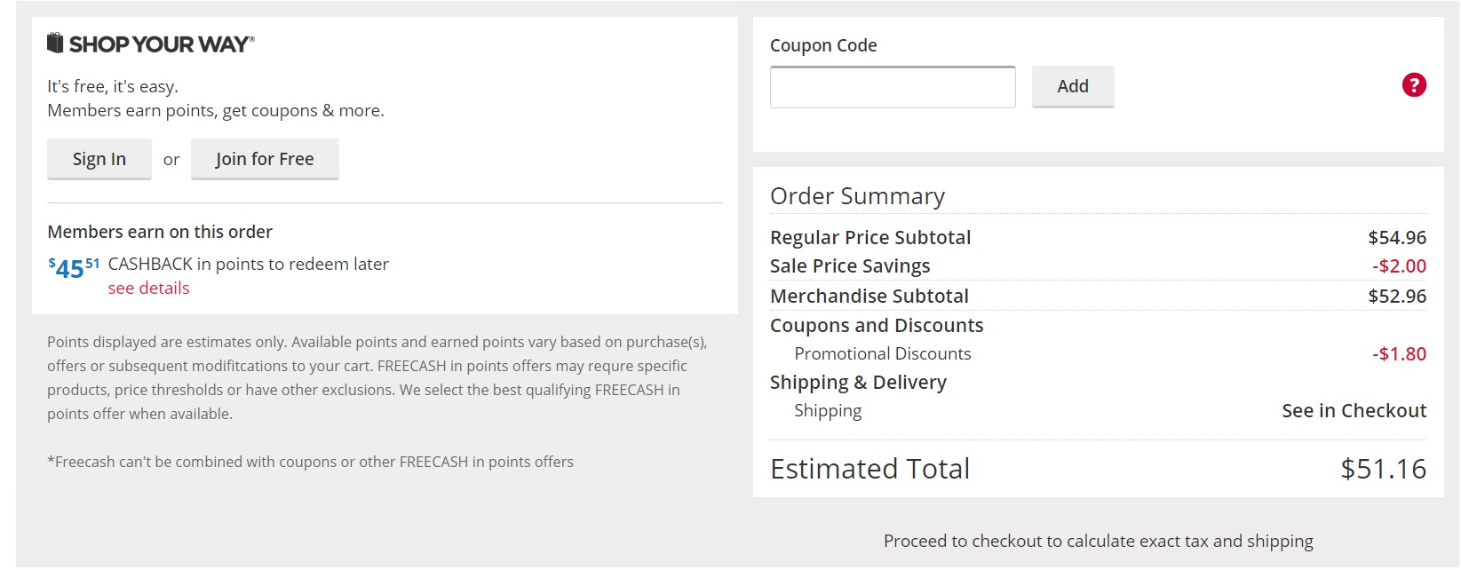 a screenshot of a coupon code