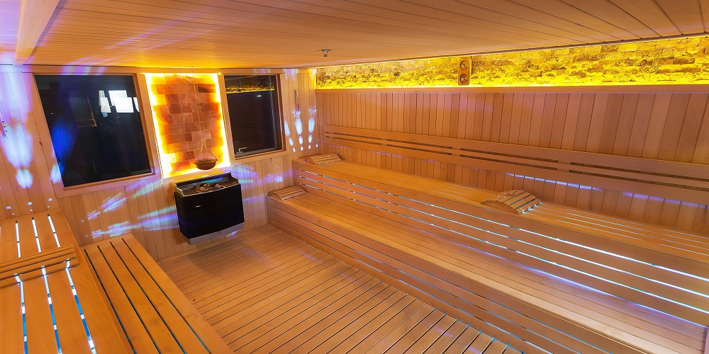 Sauna at the Crowne Plaza Ankara, Turkey - bookable for 10,000 points