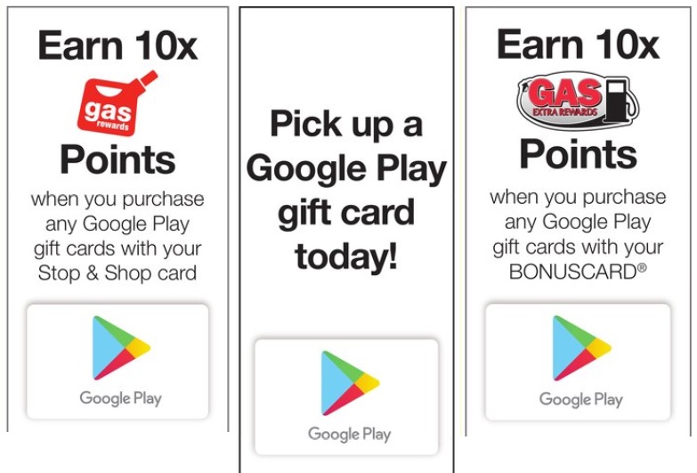 Giant, Stop & Shop, Martin's Google Play