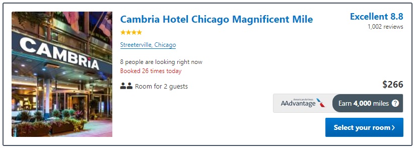 AA Hotels Cambria Chicago
