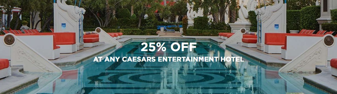 Caesar's Entertainment Semi Annual Sale