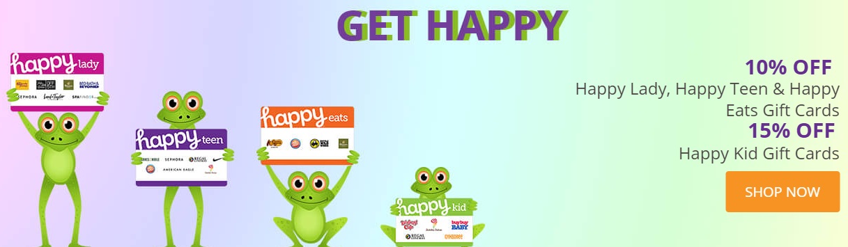 GiftCardMall Happy Gift Cards