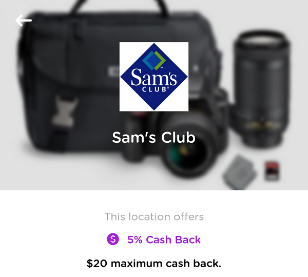 Dosh App 5% At Sam's Club